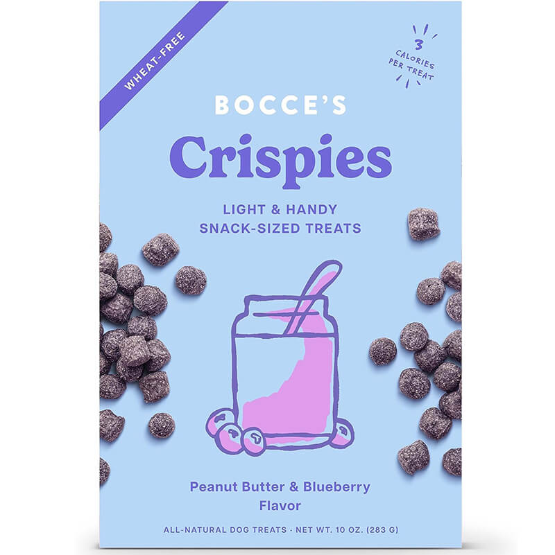 Bocce's Bakery Crispies Peanut Butter & Blueberry