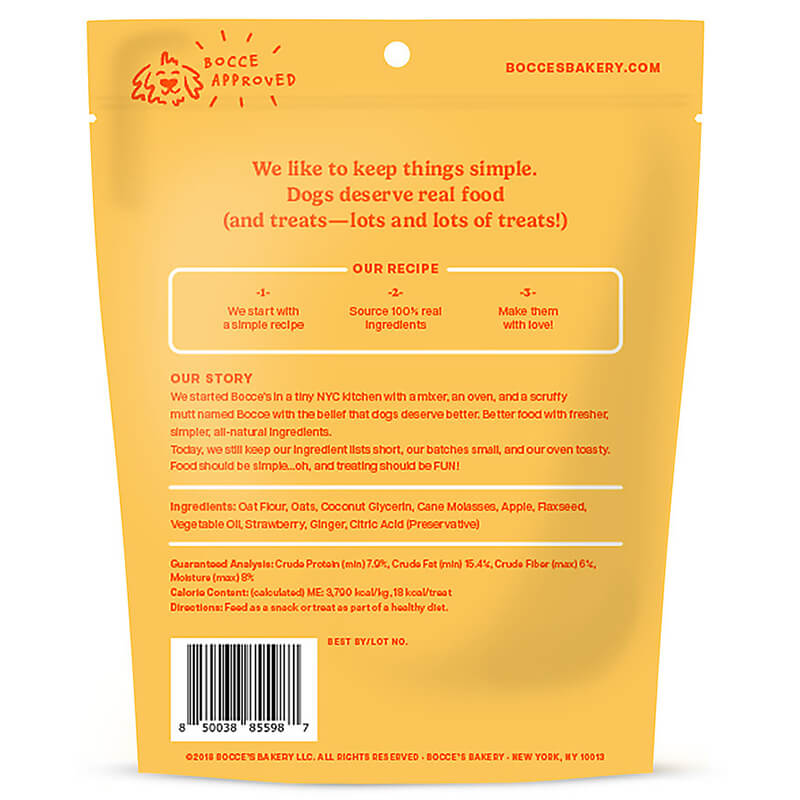 Bocce's Bakery Sauvignon Bark Soft & Chewy Treats