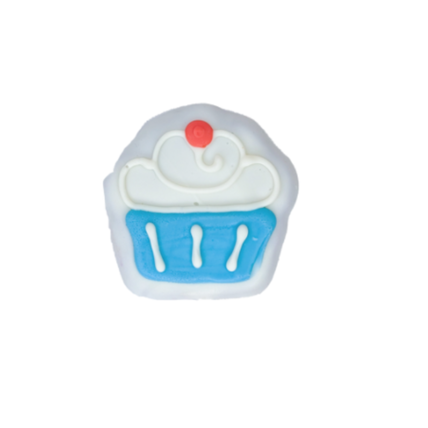 Bosco & Roxy's Happy Bark-Day Blue Cupcake