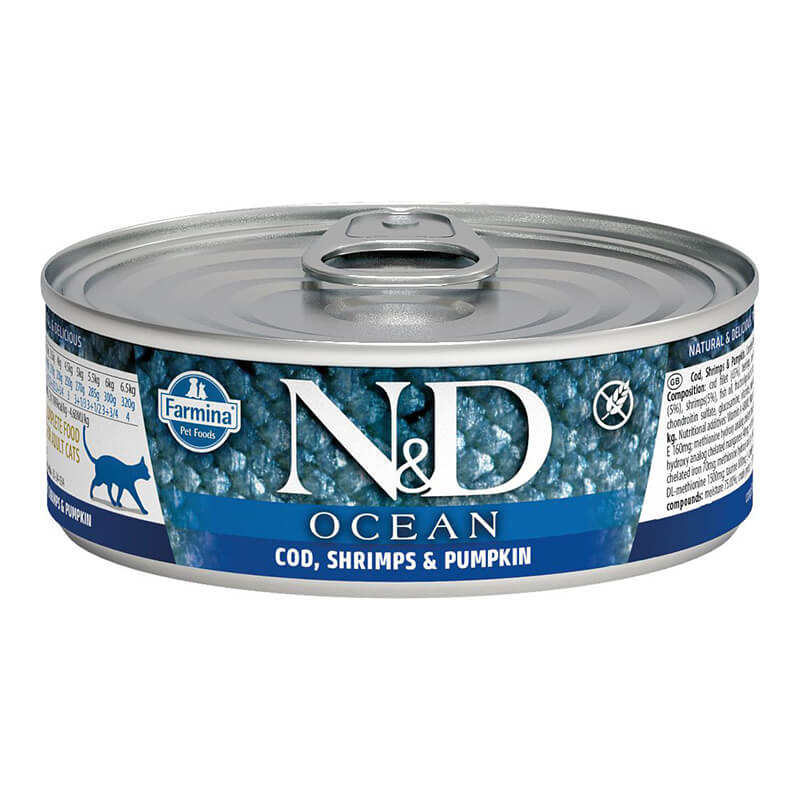 Farmina Cat Ocean Cod & Shrimp 2.8 oz
