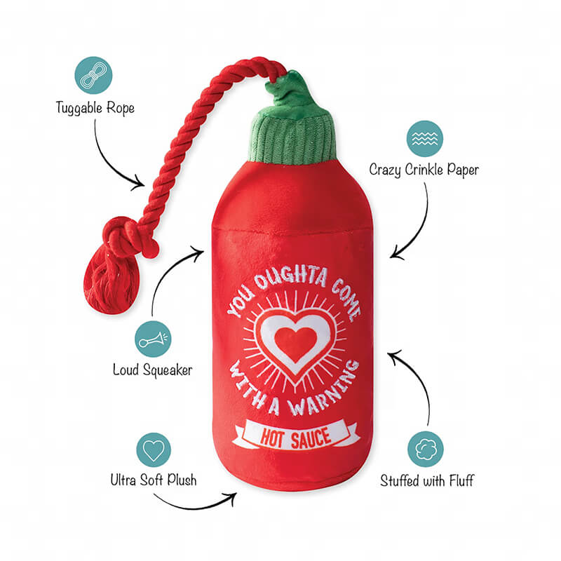 Fringe Studio Hearts on Fire Plush Toy