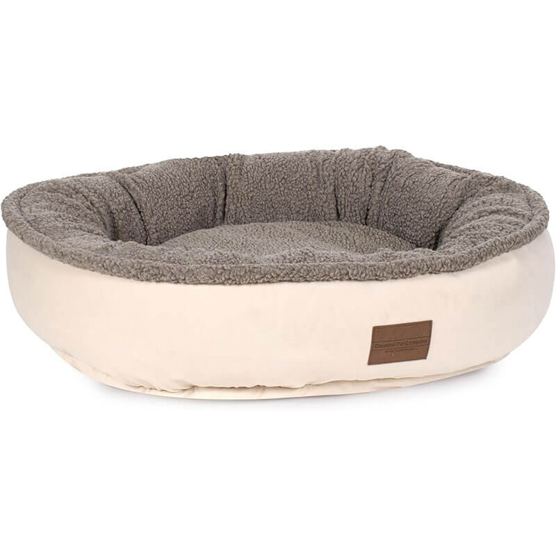 Carolina Pet Bed Microfiber & Tipped Berber Comfy Cup