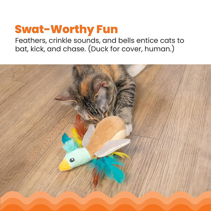 Catstages flapperz Duck Catnip Toy