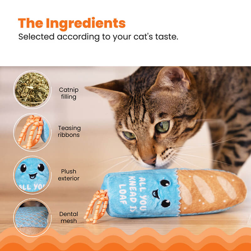 Catstages Loaf Kicker Catnip Toy
