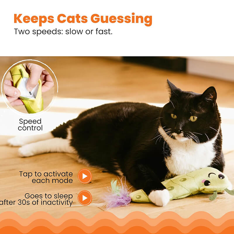 Catstages Wiggle Worm Flopping Toy