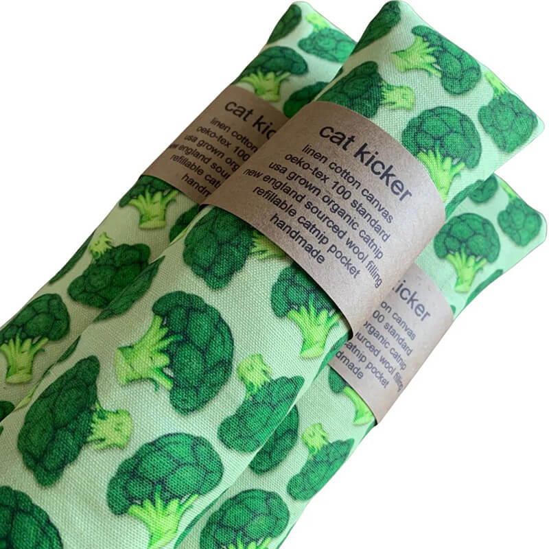 Ciao Gatto Organic Catnip Kicker Betty's Broccoli Farm