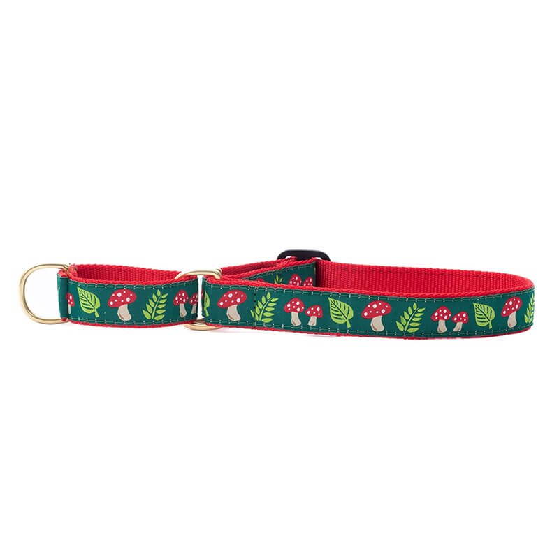 Up Country Martingale Collar Mushrooms