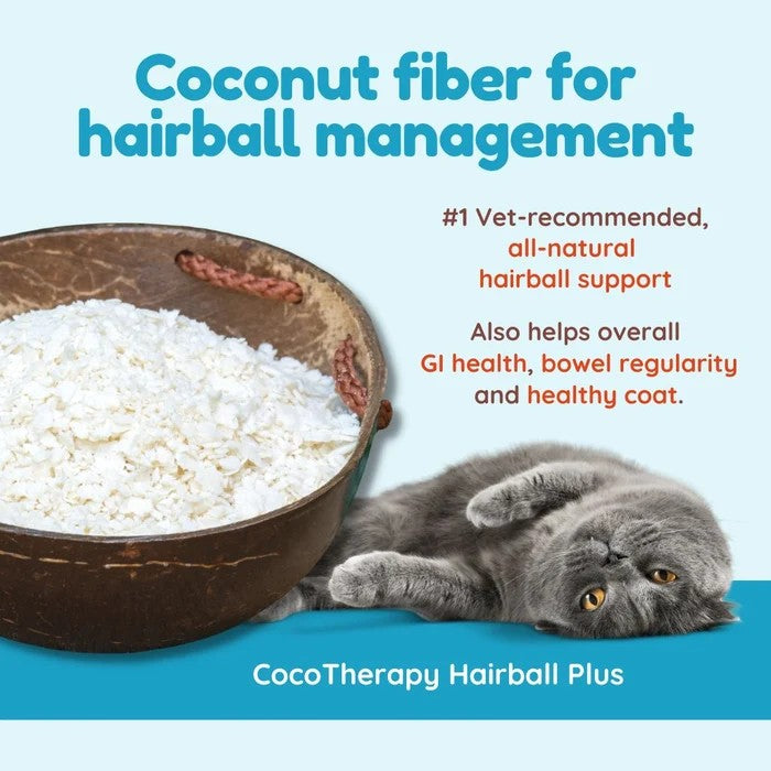 CocoTherapy Organic Hairball Plus for Cats and Kittens