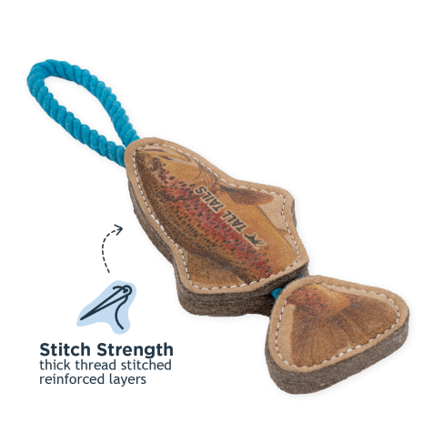 Tall Tails Leather Jointed Trout Tug