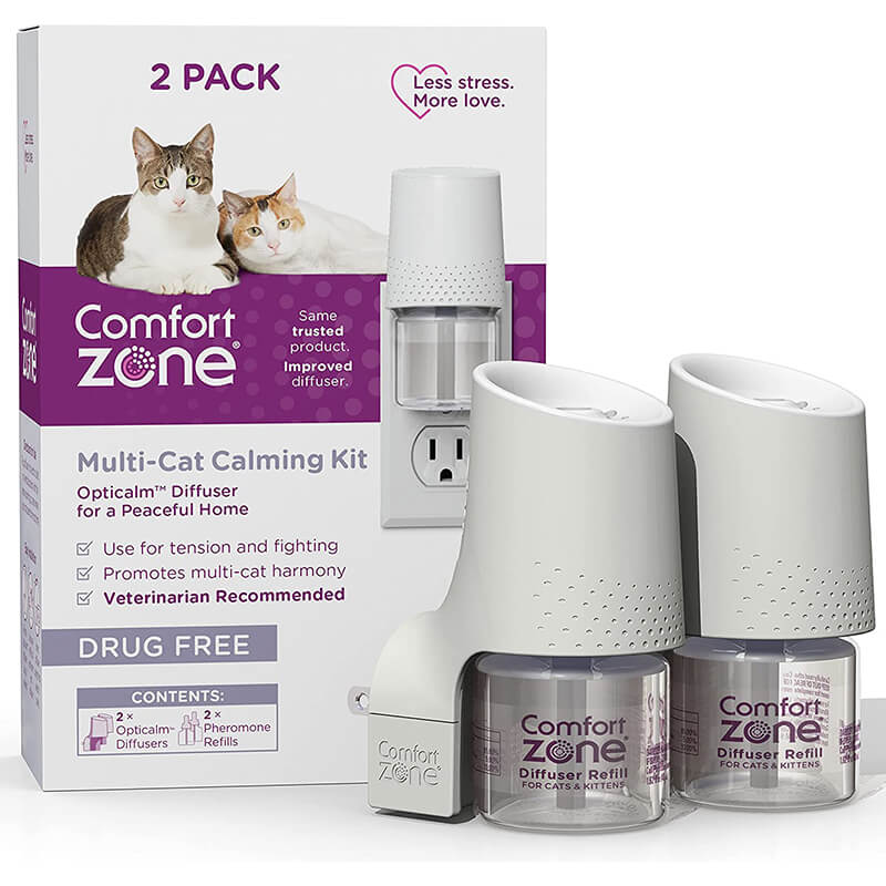 Comfort Zone Multi-Cat Calming Diffuser Kit