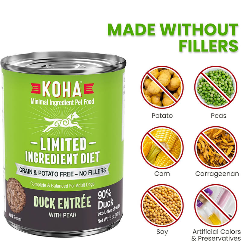 Koha Limited Ingredient Duck Entree