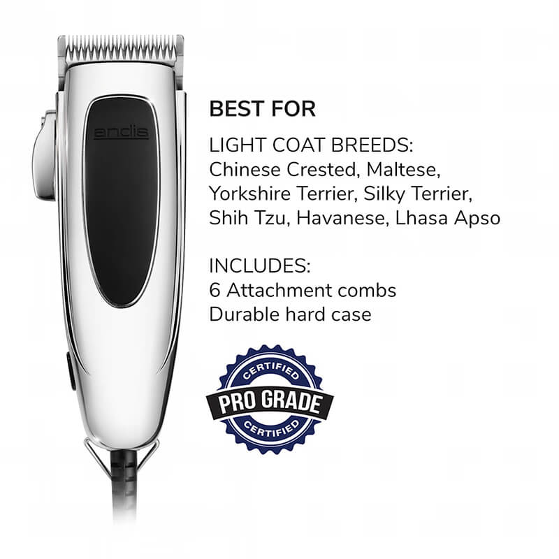 Andis Easy Clip Whisper Clipper 12-Piece Kit
