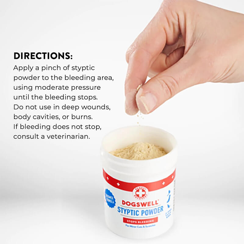 Dogswell Styptic Powder 1.5 oz Jar