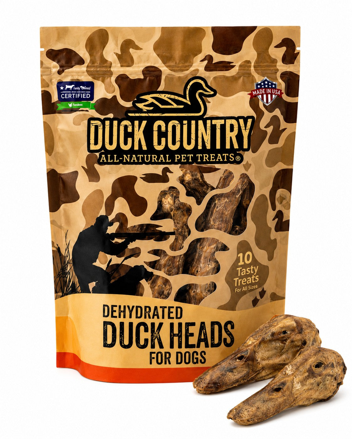 Duck Country Dehydrated Duck Heads