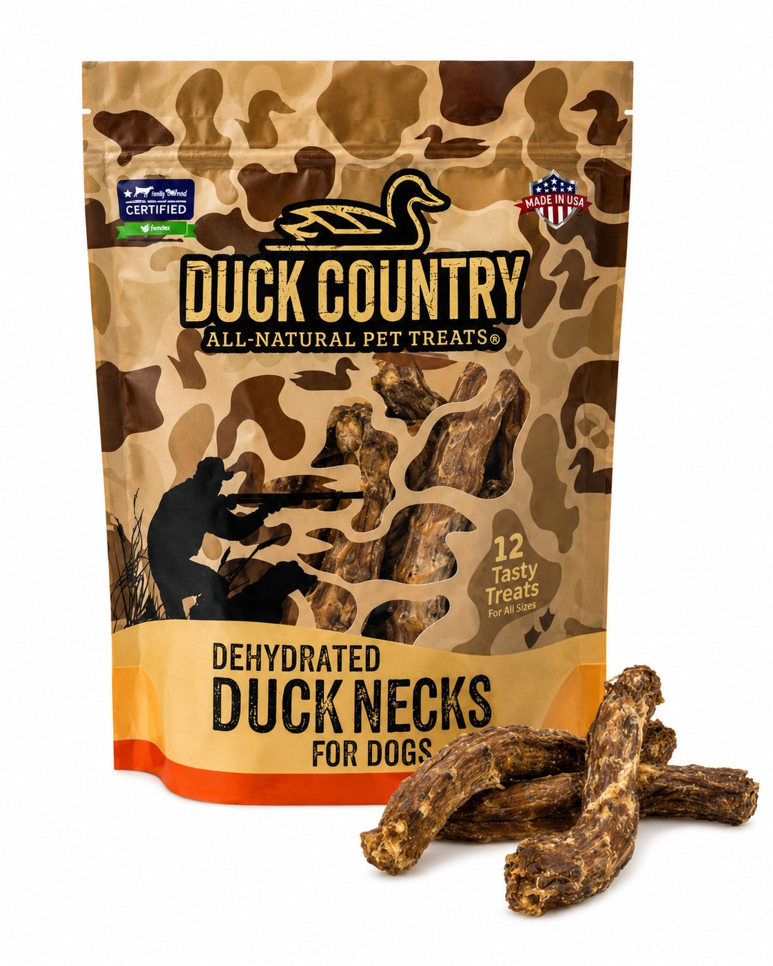 Duck Country Dehydrated Duck Necks