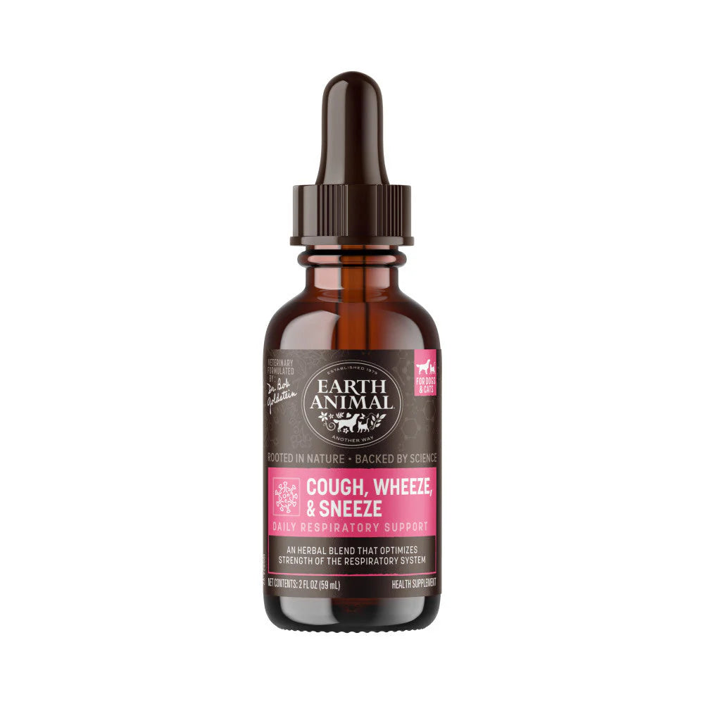 Earth Animal Cough Wheeze & Sneeze Herbal Drops