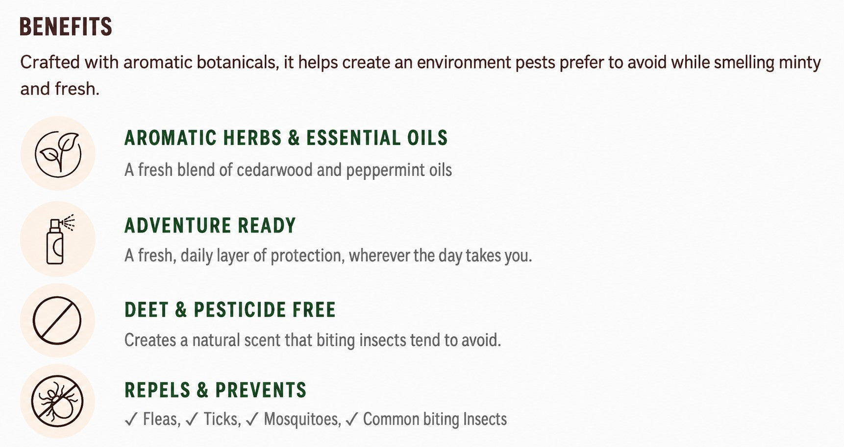 Earth Animal Herbal Bug Spray