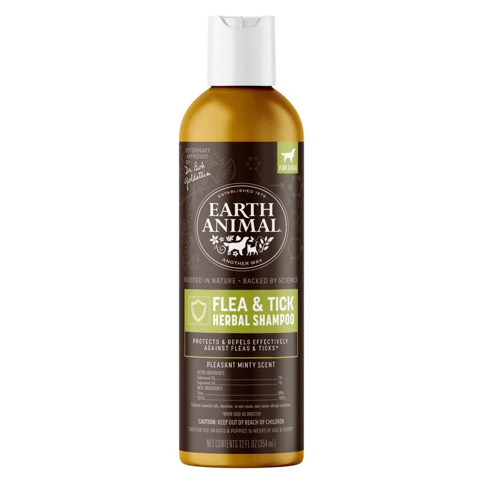 Earth Animal Nature's Protection Flea & Tick Herbal Shampoo