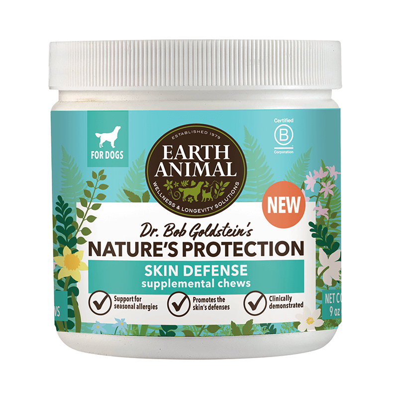 Earth Animal Nature's Protection Skin Defense Chews
