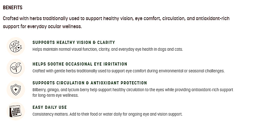 Earth Animal Vital Eye Herbal Drops