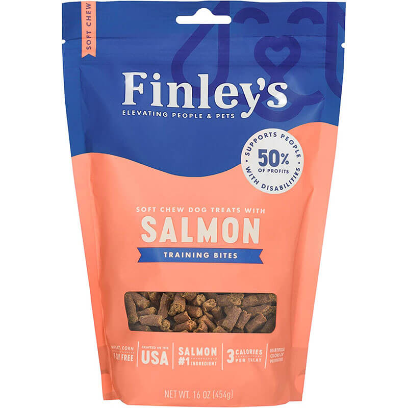 Finley's Soft Chew Training Bites Salmon
