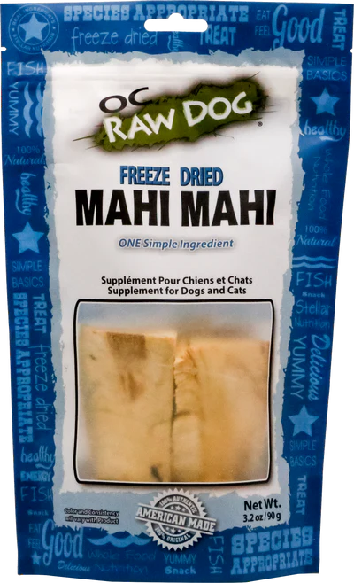OC Raw Freeze-Dried Mahi Mahi