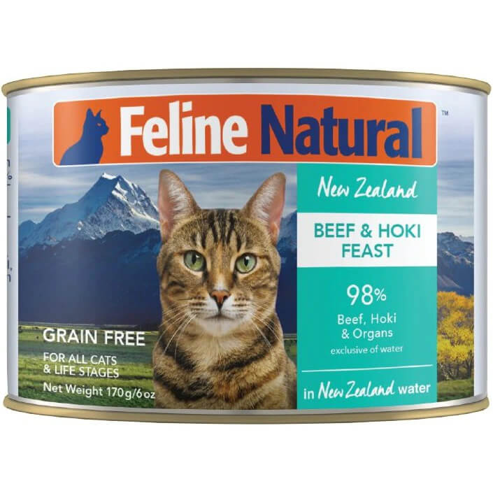 Feline Naturals Hoki & Beef Feast