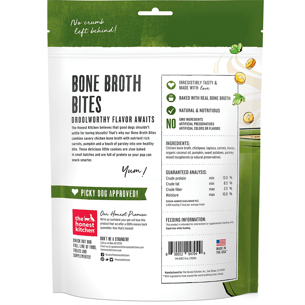 Honest Kitchen Chicken Bone Broth Bites