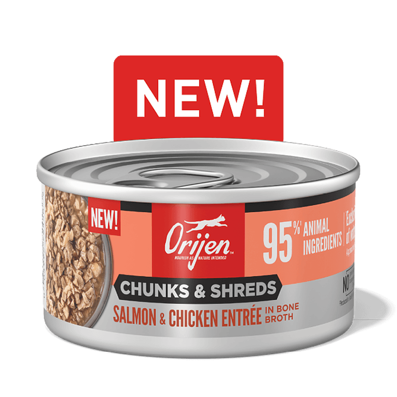 Orijen Cat Chunks & Shreds Salmon and Chicken