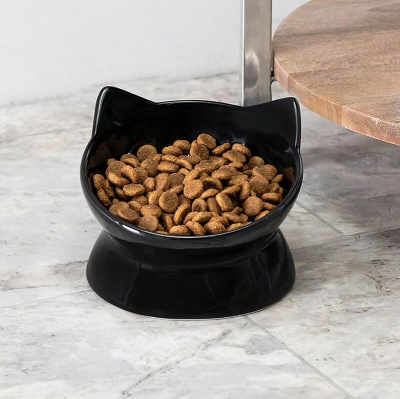 Park Life Designs Fluted Tilt Cat Dish