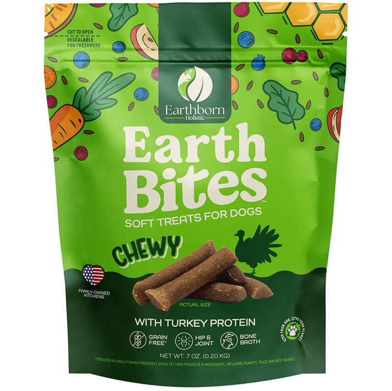 Earthborn Earth Bites Chewy Turkey