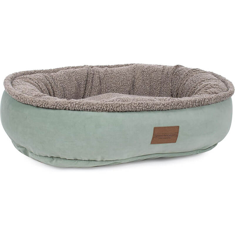 Carolina Pet Bed Microfiber & Tipped Berber Comfy Cup