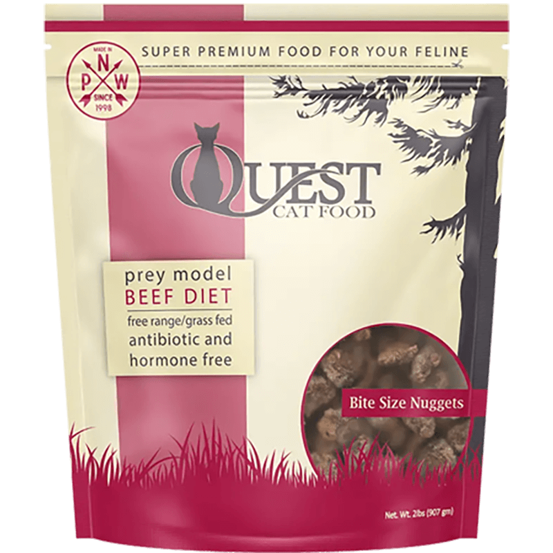 Steve's Cat Quest Beef Nuggets 2 lbs