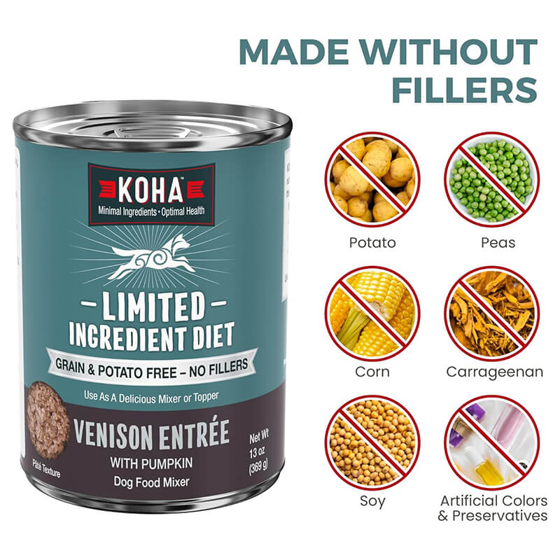 Koha Limited Ingredient Venison Entree