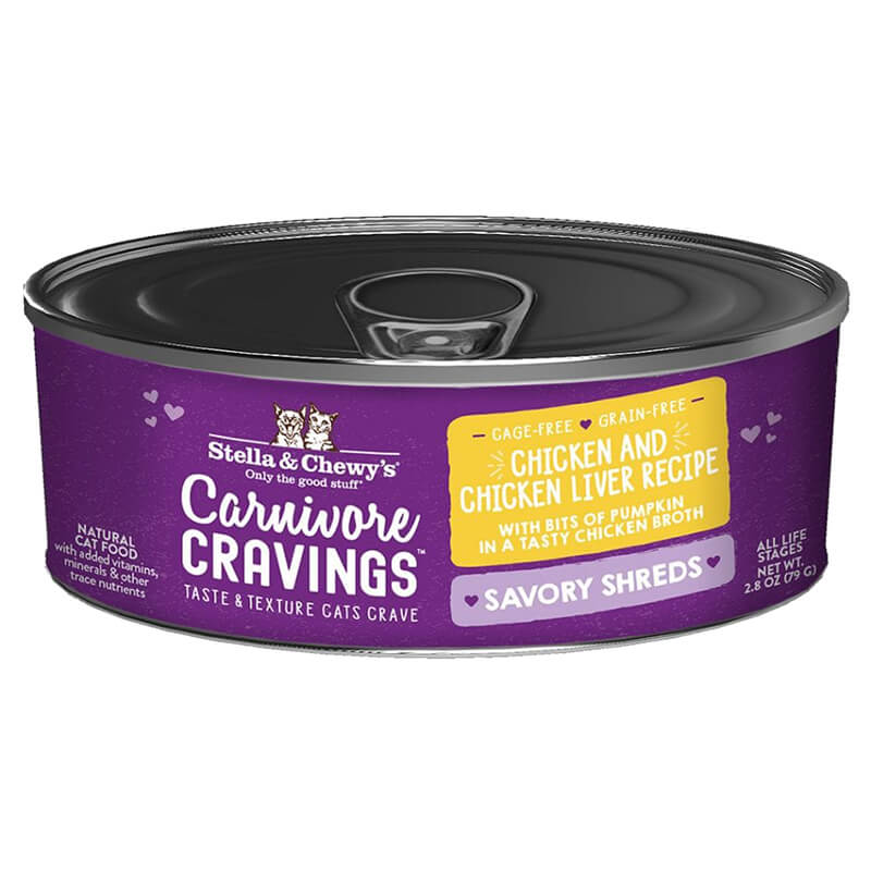 Stella & Chewy's Carnivore Cravings Savory Shreds Chicken & Liver