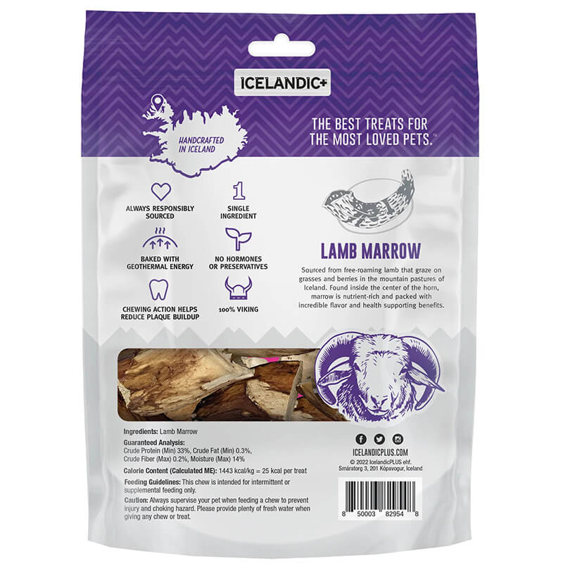 Icelandic Lamb Horn Marrow Pieces