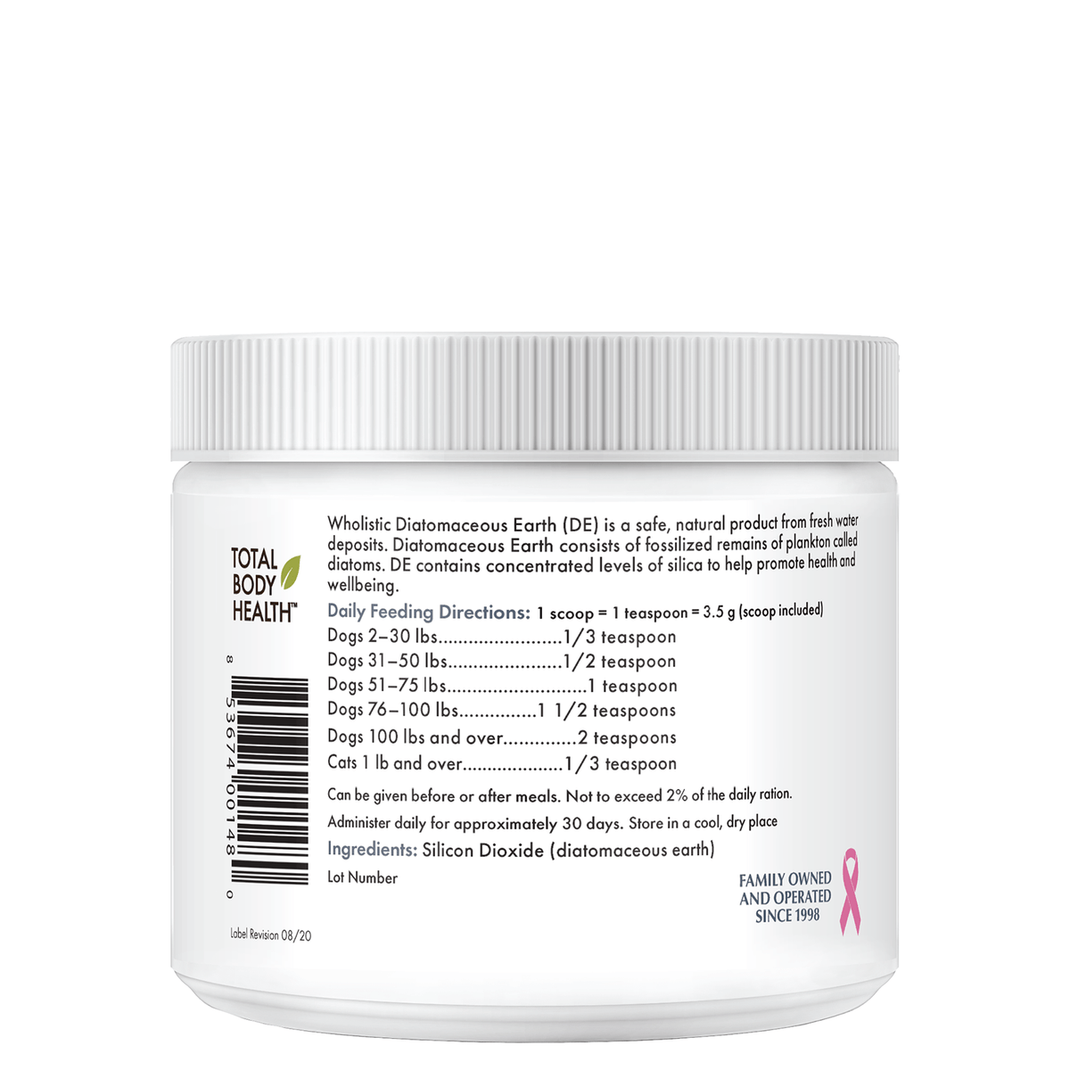 Wholistic Pet Organics Diatomaceous Earth