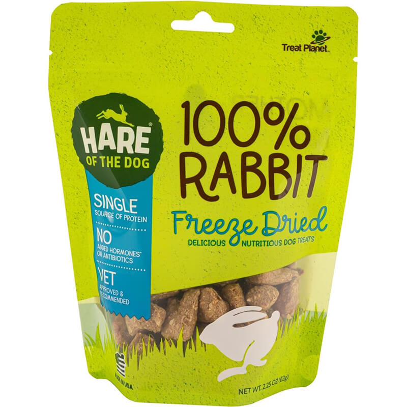 Hare of the Dog 100% Rabbit Freeze-Dried Treats