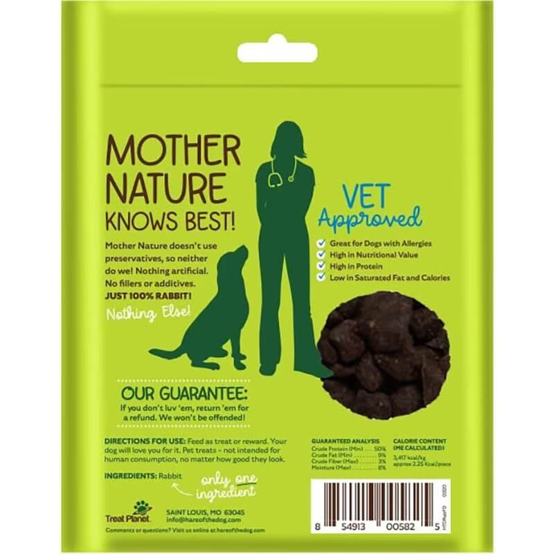 Hare of the Dog 100% Rabbit Freeze-Dried Treats