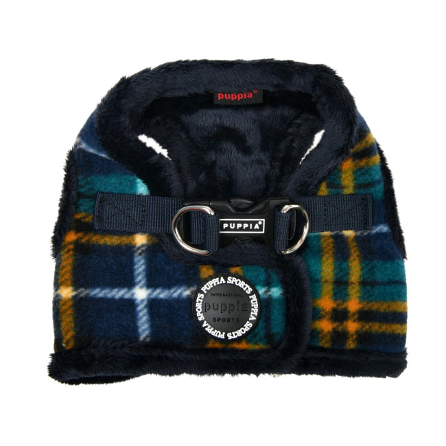 Puppia Step-In Vest Harness Norman Plaid