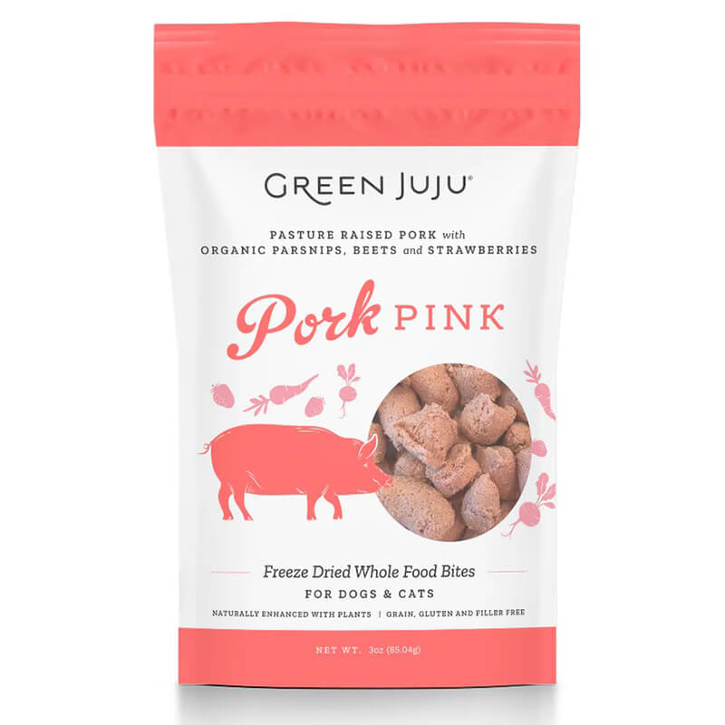 Green Juju Whole Food Bites Pork Pink