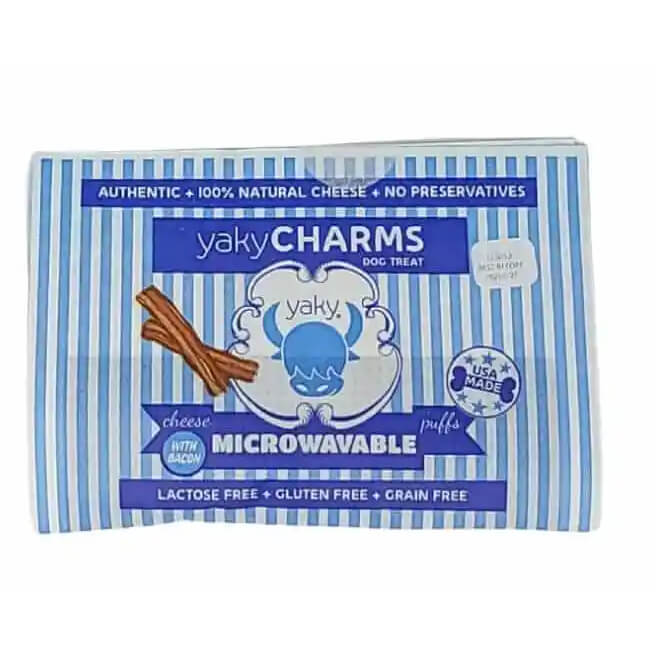 Himalayan Yaky Charms With Bacon Microwavable Cheese Puff Treats