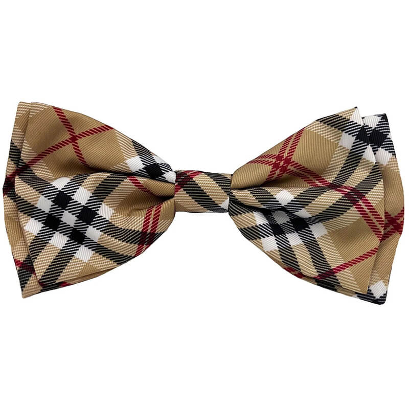Huxley & Kent High Street Plaid Bow Tie