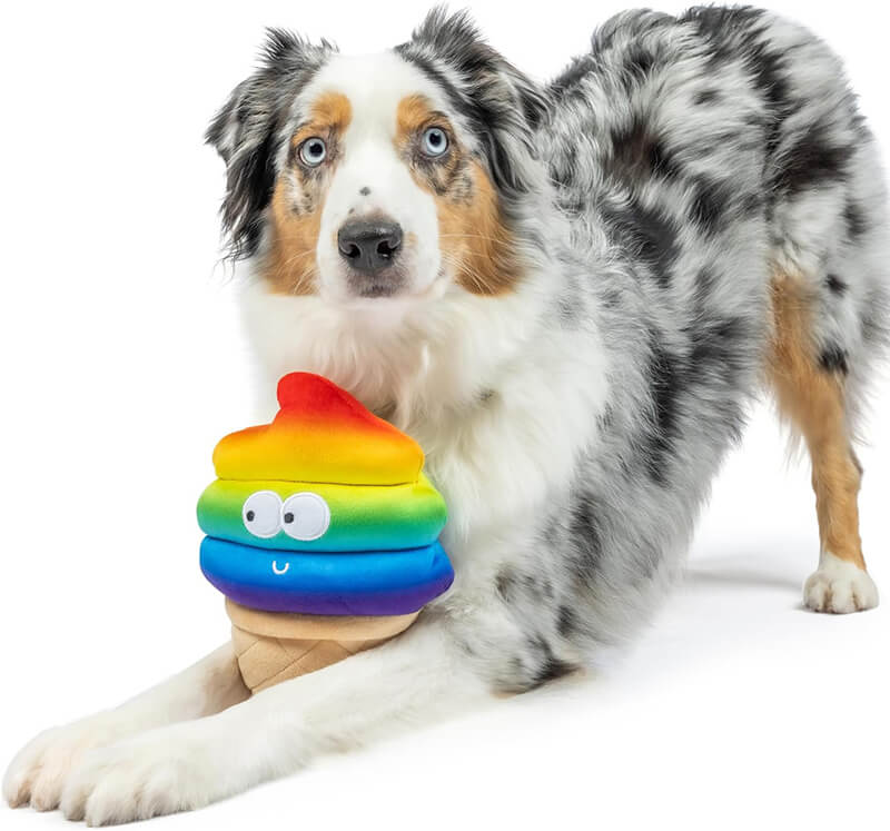 Huxley & Kent Power Plush Fro-Yo Pride Cone