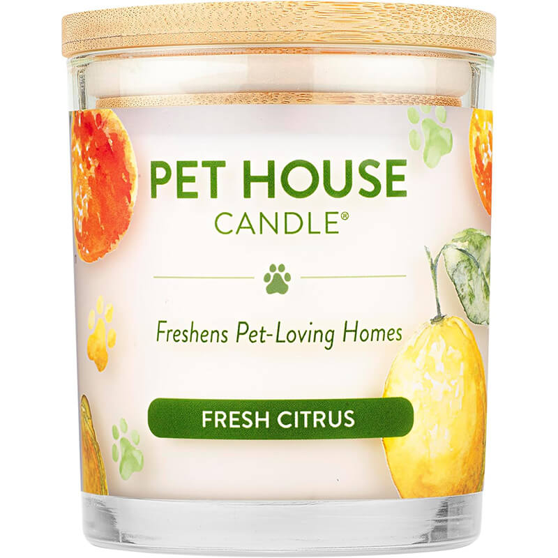 One Fur All Pet House Candle - Fresh Citrus