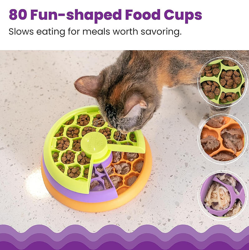 Catstages Kitty Lickin' Layers Puzzle Feeder