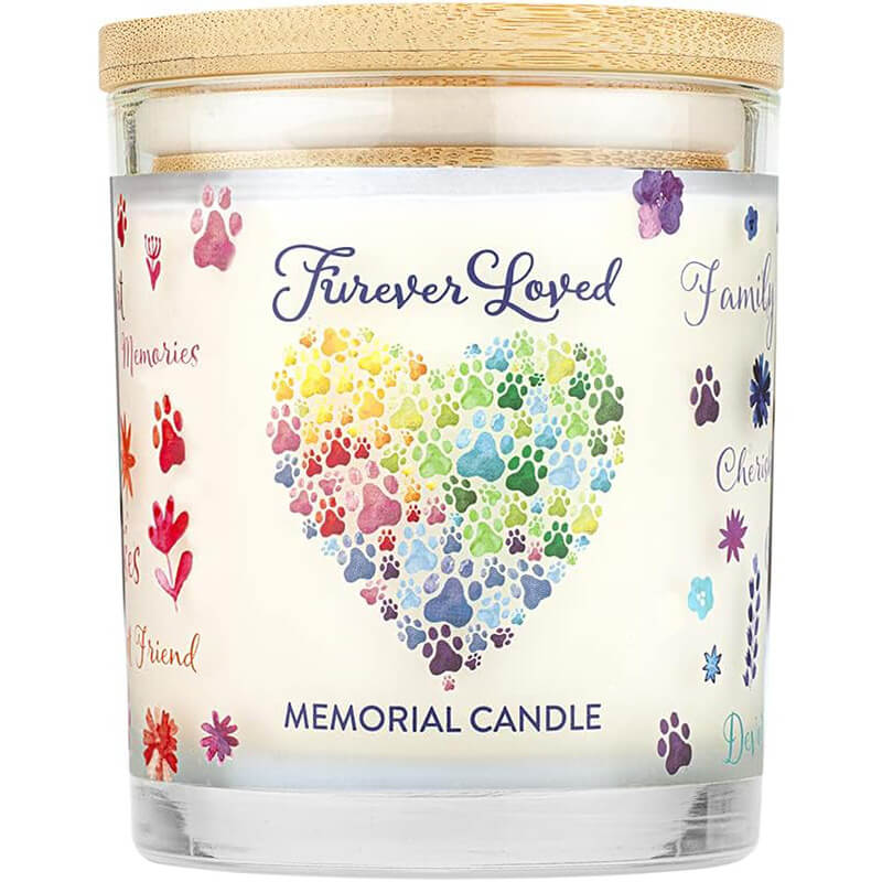 One Fur All Pet House Candle Furever Loved