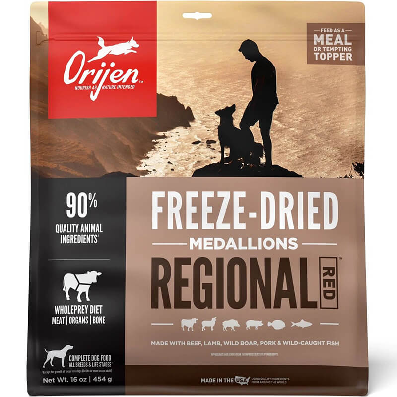 Orijen Freeze-Dried Food Regional Red