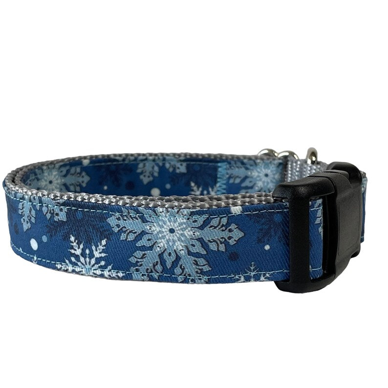 Sew Fetch Collar Snowflake Winter Wonderland
