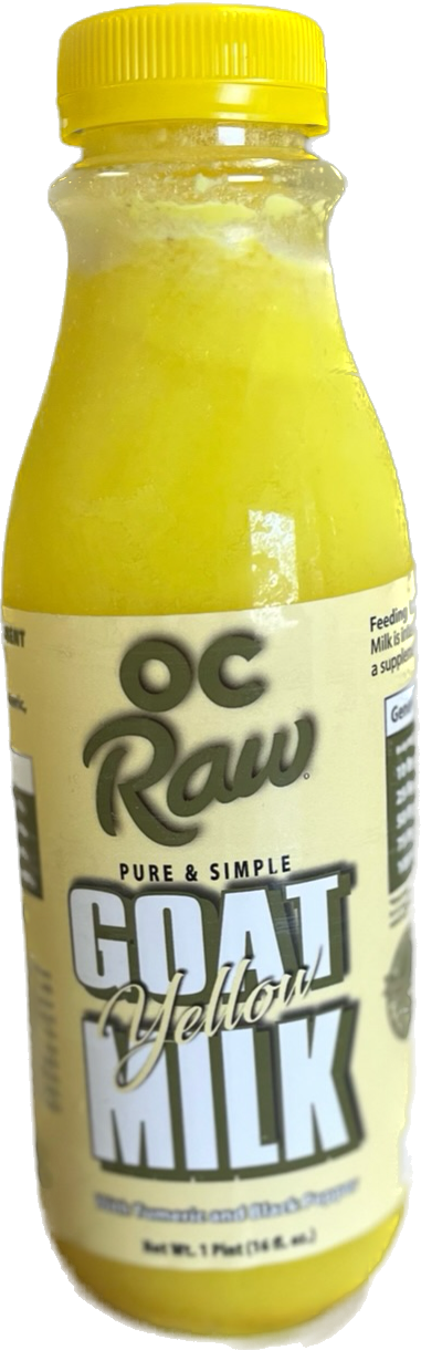 OC Raw Yellow Goat Milk